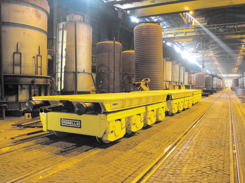 180 t - TRANSFER TROLLEY WITH SUSPENSIONS - FB 8R 180 t - TRANSFER TROLLEY WITH SUSPENSIONS - FB 8R