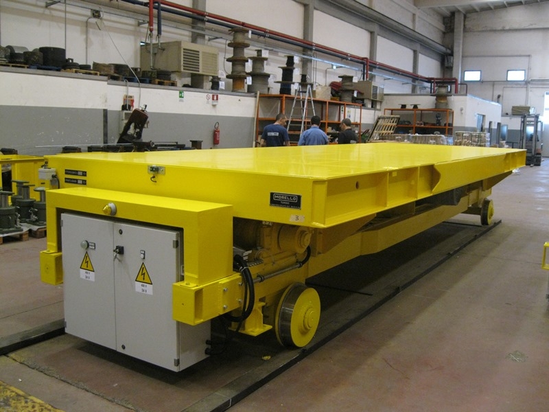 40 T - AUTOMATIC TRANSFER CART WITH LIFTING TABLE - SBA 4R 40 T - AUTOMATIC TRANSFER CART WITH LIFTING TABLE - SBA 4R