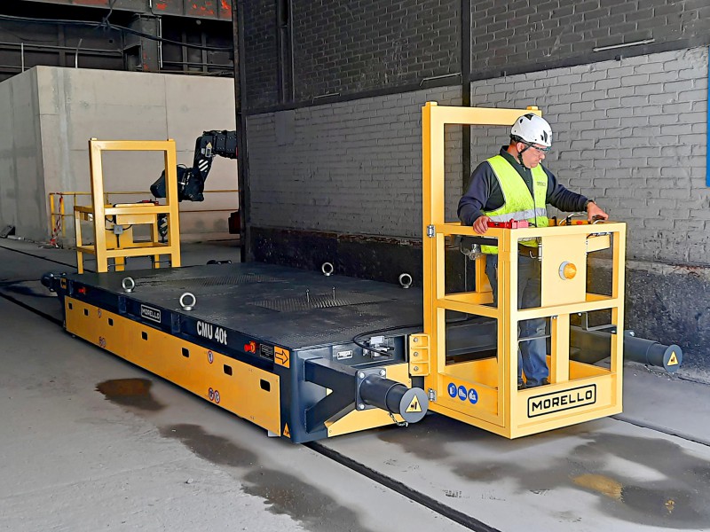 40 t - transfer cart with onboard driver - SBA 40 t - transfer cart with onboard driver - SBA