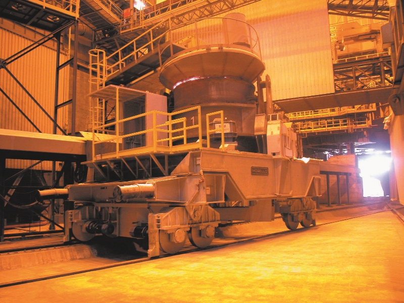 440 T - LADLE TRANSFER CAR - SBR 8R 440 T - LADLE TRANSFER CAR - SBR 8R