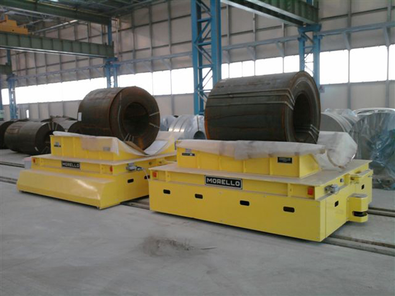 45 T - AUTOMATIC MOTORIZED INDUSTRIAL CARTS FOR COILS - SBR 4R 45 T - AUTOMATIC MOTORIZED INDUSTRIAL CARTS FOR COILS - SBR 4R