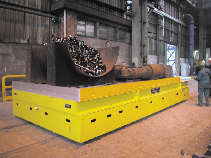 50 T - POWERED RAIL CART HEAT MATERIALS - SBA 4R 50 T - POWERED RAIL CART HEAT MATERIALS - SBA 4R