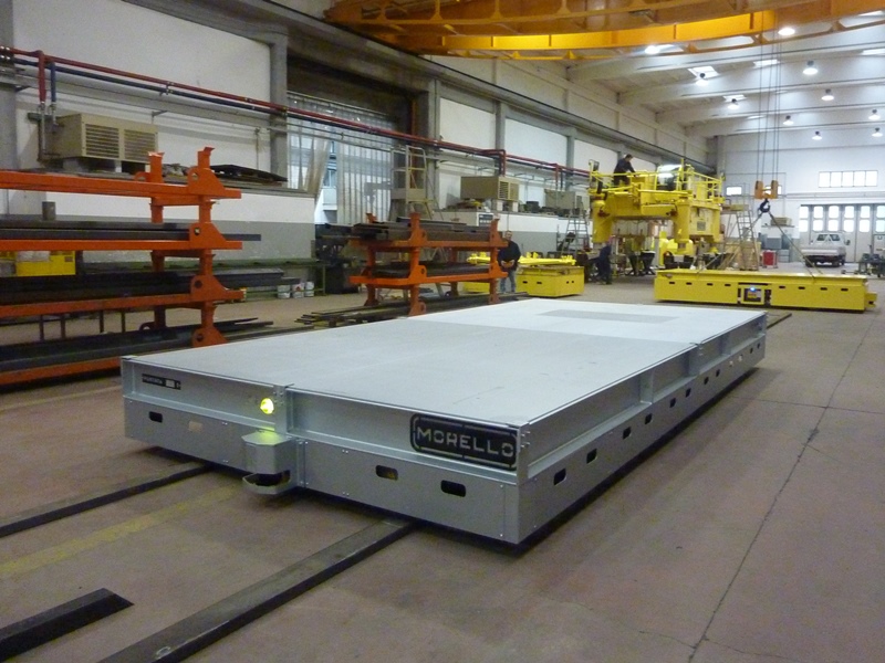 60 t - Transport cart for hot ladles - RAIL GUIDED TROLLEY 60 t - Transport cart for hot ladles - RAIL GUIDED TROLLEY