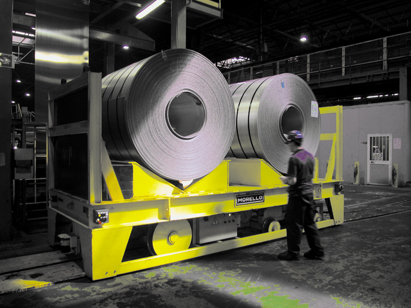 70 T - AUTOMATIC TRANSFER TROLLEY FOR COILS - SBR 6R 70 T - AUTOMATIC TRANSFER TROLLEY FOR COILS - SBR 6R