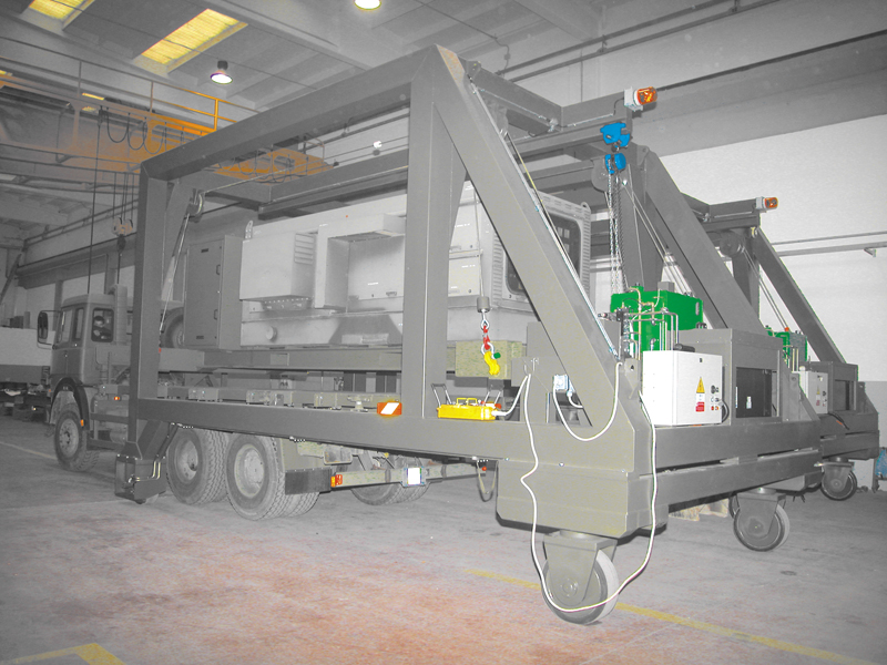 8 T - CONTAINERS Transfer Cart 8 T - CONTAINERS Transfer Cart