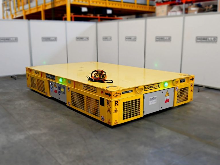 16 t - OMNIDIRECTIONAL FLATBED TROLLEY WITH LIFTING DECK - OMNI-E