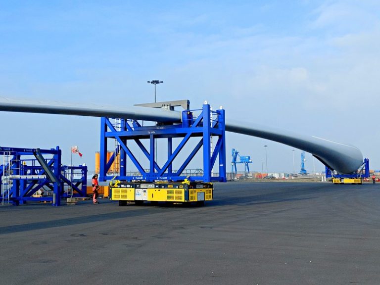 60 T + 60 T - ELECTRIC PLATFORM CART FOR WIND SECTOR – OMNI-E