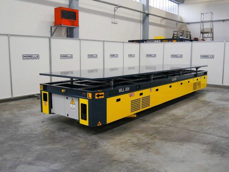 80 T - ELECTRIC TRANSPORT CART FOR FOUNDRY – SGAI VCP1 80 T - ELECTRIC TRANSPORT CART FOR FOUNDRY – SGAI VCP1