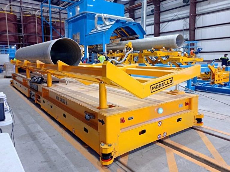 20 T – RGV CARTS TO HANDLE COMPOSITES PIPES - SBR