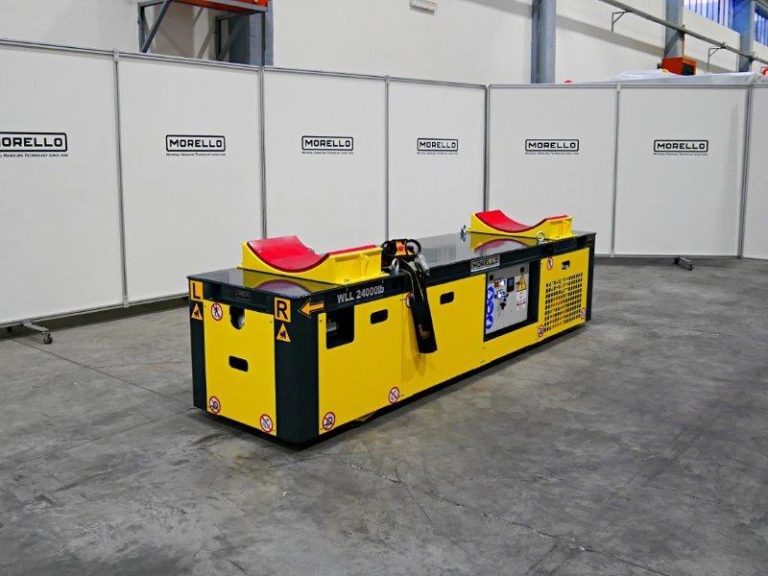 11 T - BATTERY POWERED WAREHOUSE CART FOR PAPER INDUSTRY – SGAE ±90°