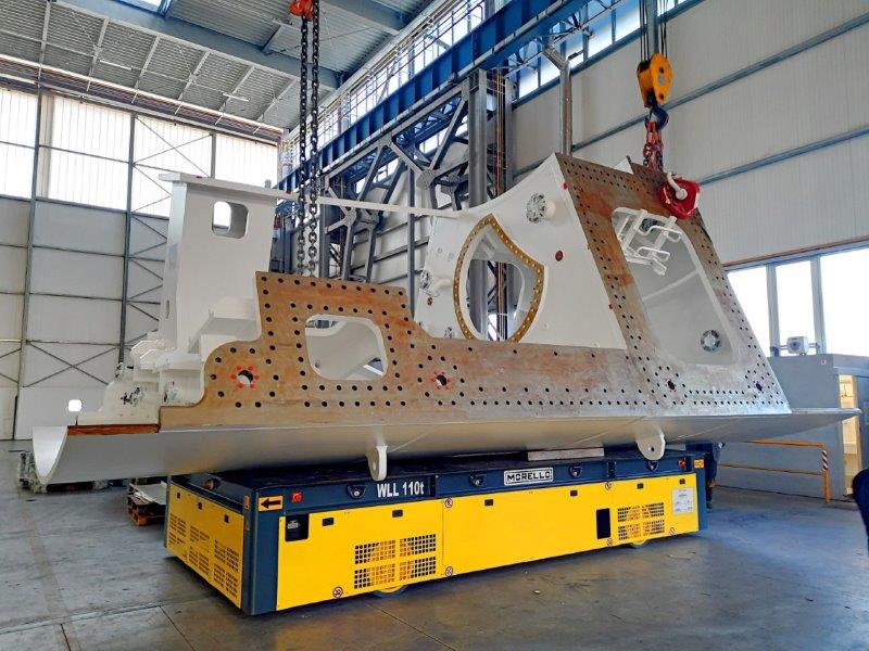 110 T - INDUSTRIAL PLATFORM TRUCKS TO MOVE CARPENTRY WORKS - SGAI VSP1 110 T - INDUSTRIAL PLATFORM TRUCKS TO MOVE CARPENTRY WORKS - SGAI VSP1