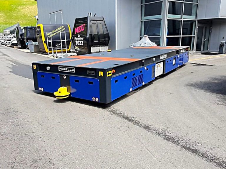 10 T - AGV Cart Working Indoor And Outdoor - AGV